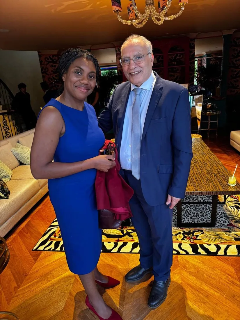 With Kemi Badenoch