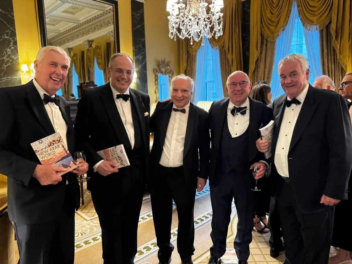 A black-tie dinner with New Arab World